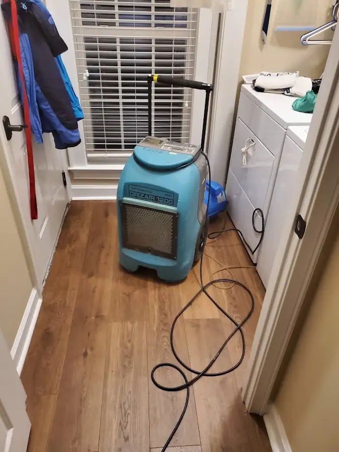 Commercial dehumidifier deployed for Crawl Space Restoration in Moon